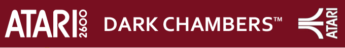 Dark Chambers logo for Atari 2600